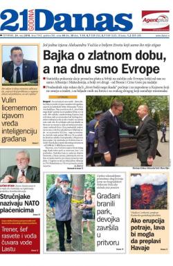 Danas - broj 7542, 24. maj 2018.