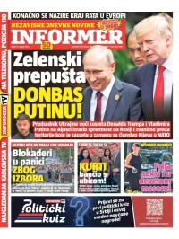 Informer - broj 4055, 13. avg 2025.