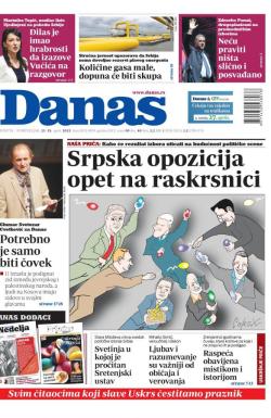 Danas - broj 8972-8974, 23. apr 2022.