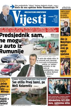 Vijesti - broj 6123, 13. apr 2015.