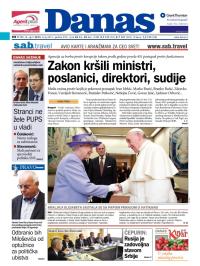 Danas - broj 6031, 4. apr 2014.