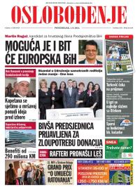 Oslobođenje - broj 24.335, 1. sep 2014.