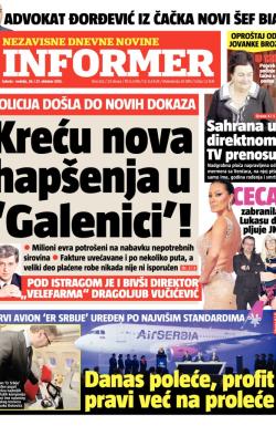 Informer - broj 452, 26. okt 2013.