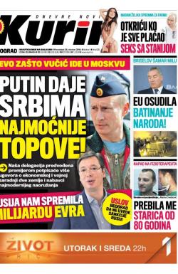 Kurir - broj 620, 26. okt 2015.