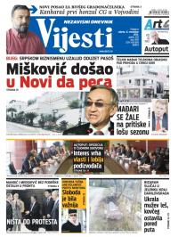 Vijesti - broj 5970, 8. nov 2014.