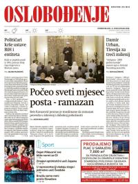 Oslobođenje - broj 24.979, 6. jun 2016.