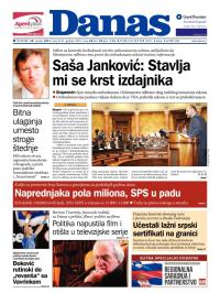 Danas - broj 6331, 29. jan 2015.