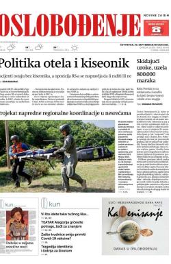 Oslobođenje - broj 26801, 30. sep 2021.