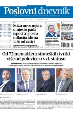 Poslovni Dnevnik - broj 5554, 23. mar 2026.