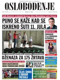 Oslobođenje - broj 24.283, 11. jul 2014.