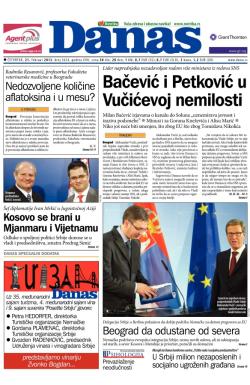 Danas - broj 5624, 21. feb 2013.