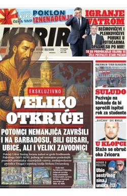 Kurir - broj 4085, 14. jul 2025.