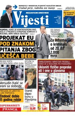 Vijesti - broj 5750, 1. apr 2014.