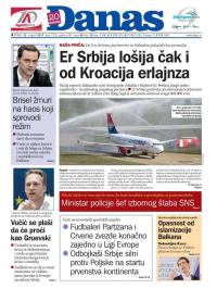Danas - broj 7270, 25. avg 2017.