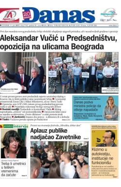 Danas - broj 7185, 1. jun 2017.