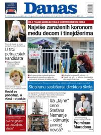 Danas - broj 8459, 26. nov 2020.