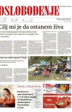 Oslobođenje - broj 25344, 16. jun 2017.