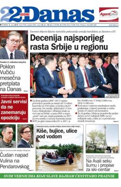 Danas - broj 7918, 4. jun 2019.