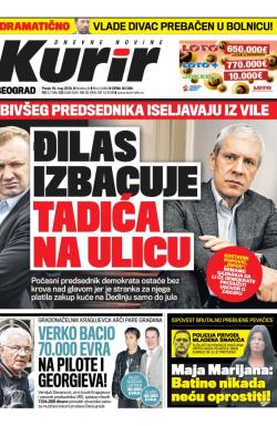 Kurir - broj 3454, 10. maj 2013.