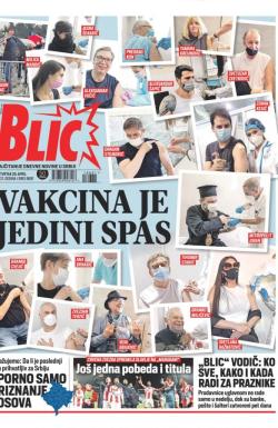 Blic - broj 8681, 29. apr 2021.