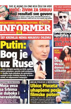 Informer - broj 3868, 28. dec 2024.