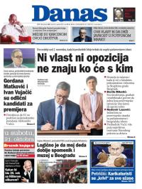 Danas - broj 9435, 18. okt 2023.
