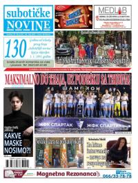 Nove Subotičke novine - broj 321, 26. maj 2023.