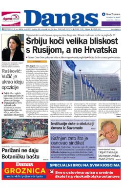 Danas - broj 6821, 2. jun 2016.