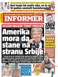 Informer - broj 1479, 7. mar 2017.