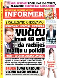 Informer - broj 646, 19. jun 2014.