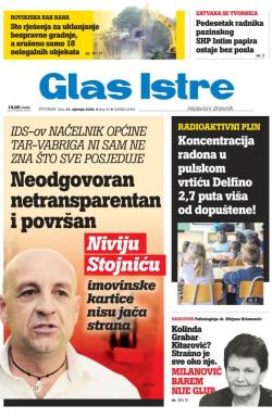 Glas Istre - broj 20, 21. jan 2020.