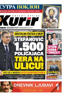 Kurir - broj 709, 26. jan 2016.