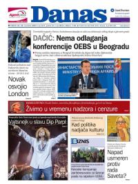 Danas - broj 6629, 23. nov 2015.