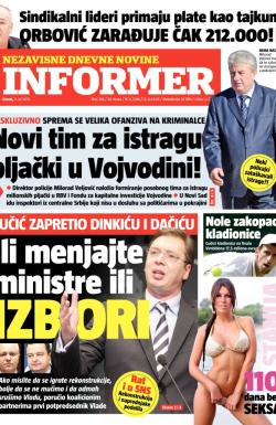 Informer - broj 358, 9. jul 2013.