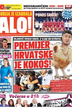 Alo - broj 2719, 19. sep 2015.