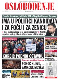 Oslobođenje - broj 24.184, 3. apr 2014.