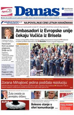 Danas - broj 6477, 24. jun 2015.