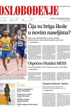 Oslobođenje - broj 26163, 29. sep 2019.