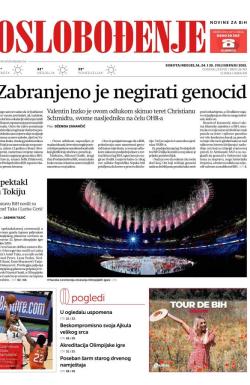 Oslobođenje - broj 26743, 24. jul 2021.