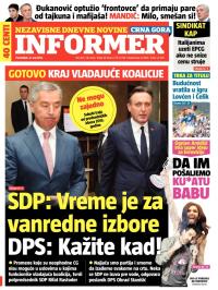 Informer CG - broj 613, 12. maj 2014.