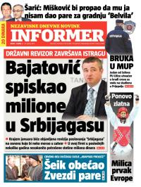 Informer - broj 210, 13. jan 2013.