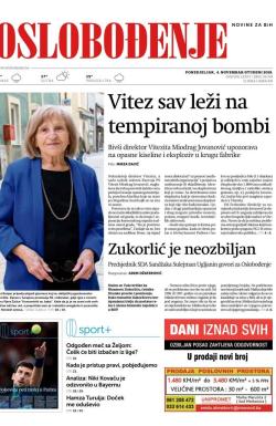 Oslobođenje - broj 26199, 4. nov 2019.
