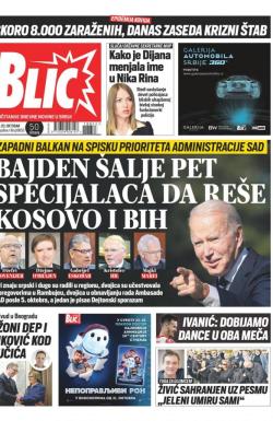 Blic - broj 8853, 20. okt 2021.