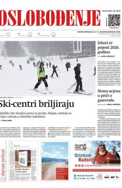 Oslobođenje - broj 28106, 3. jan 2026.