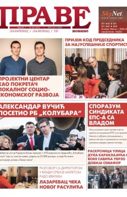 Prave novine, Lazarevac - broj 90, 14. feb 2014.