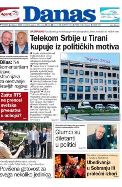Danas - broj 7673, 2. okt 2018.