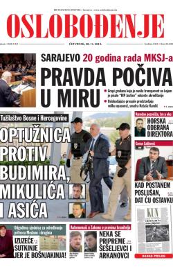 Oslobođenje - broj 24.058, 28. nov 2013.