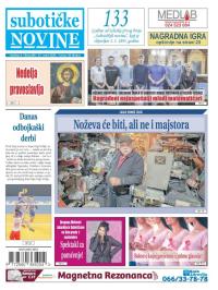 Nove Subotičke novine - broj 466, 27. mar 2026.
