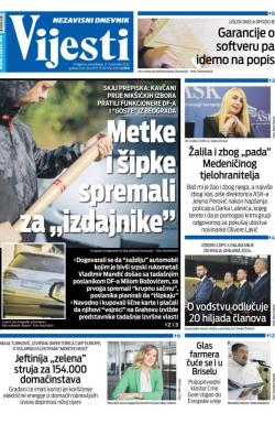 Vijesti - broj 9197, 27. nov 2023.