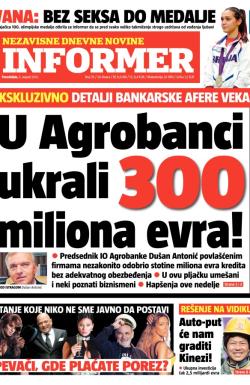 Informer - broj 76, 6. avg 2012.